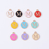 Metal accessory, pendant with letters, chain, English letters, wholesale