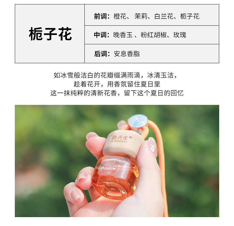 [One piece on behalf of hair] Fragrance Centennial Car Hanging Perfume Car Interior Pendant Car Hanging Fragrance Lasting Fragrance