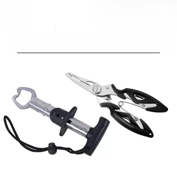 Luya forceps fish controller stainless steel curved mouth multifunctional Luya forceps fishing shears strong horse fishing line shears control large object