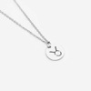 Necklace stainless steel for beloved, zodiac signs, pendant, accessory