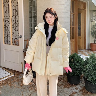 Milk fufu short down cotton-padded jacket women 2024 new winter cotton-padded jacket Korean cotton-padded jacket bread padded jacket
