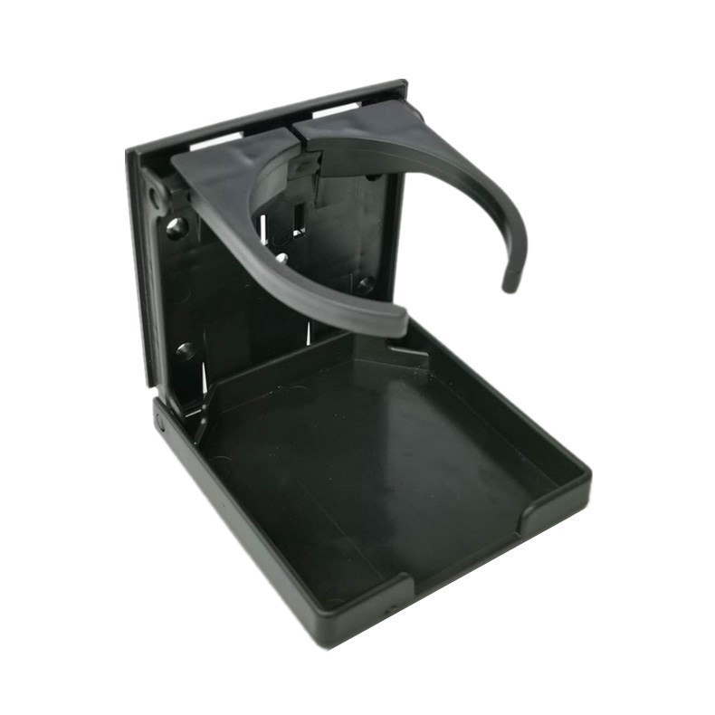 RV yate barco de pesca coche blanco y negro plegable ajustable plegable de plástico oculto titular de la taza de agua titular de la bebida titular de la taza