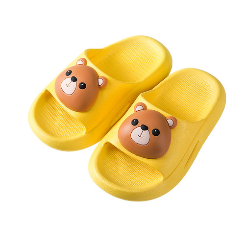 New bunny children's slippers spring and summer cartoon soft bottom girls' slippers home bathroom female and male baby shoes wholesale