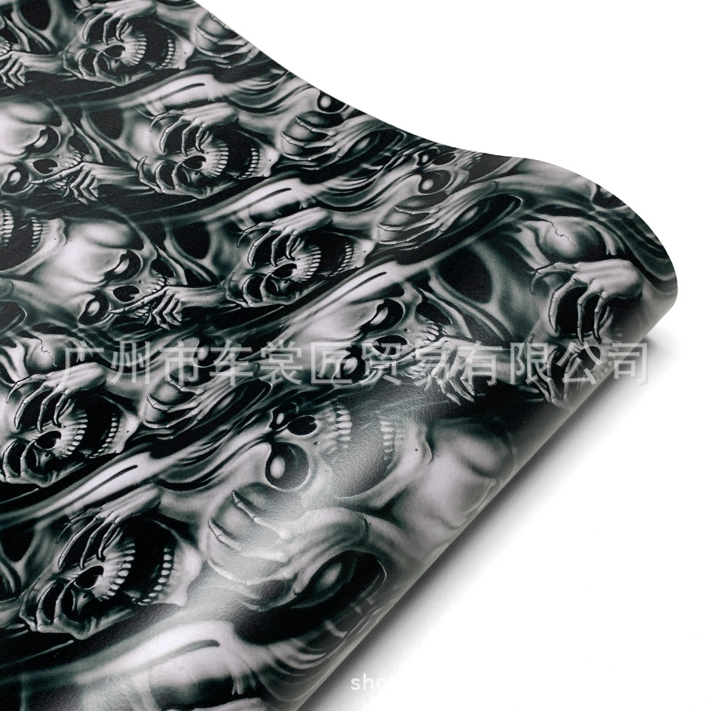 흑인과 백인 두개골 머리