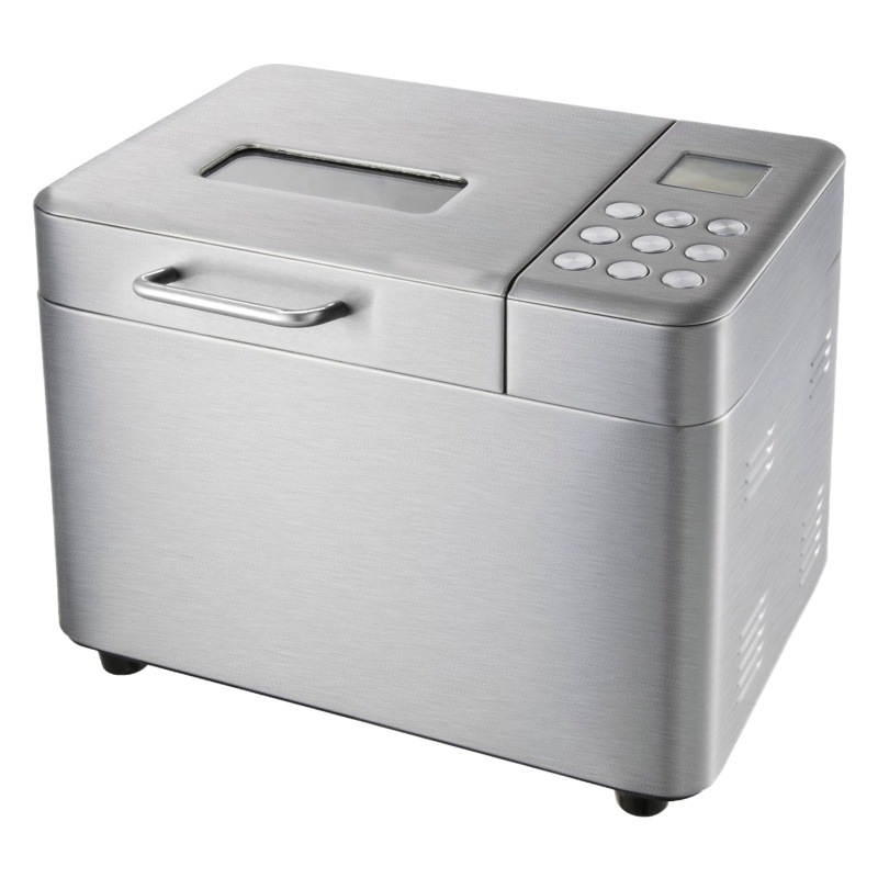 BM8215 stainless steel automatic household bread machine, multi-function cake machine, LED screen