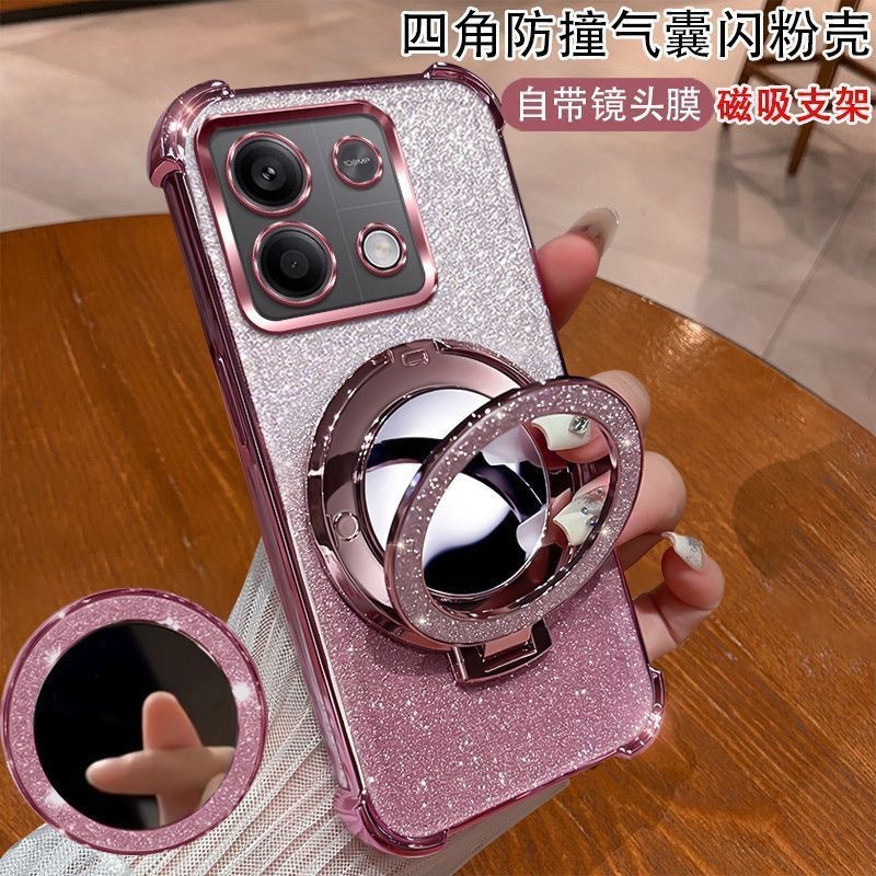 Suitable for sound transmission INFINIXhot30i phone case electroplated NOTE40 drop-proof mirror SPARK 20 female HOT50