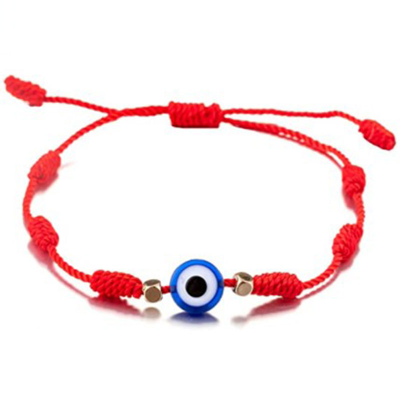1 Piece Fashion Devilu0027S Eye rope Knitting Unisex Bracelets