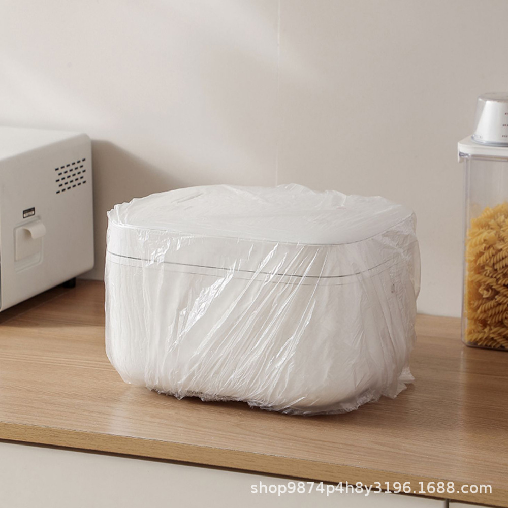 Electrodomésticos cocina de arroz cocina hornear horno microondas universal de alta cubierta de película transparente engrosada cubierta de polvo desechable image 5