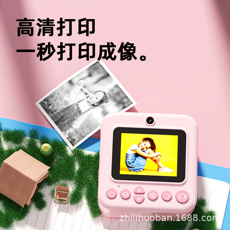 Children's Polaroid Super Wings Printing Camera with High-Definition Front and Rear Cartoon Images for Kids Children's Polaroid Super Wings Printing Camera with High-Definition Front and Rear Cartoon Images for Kids