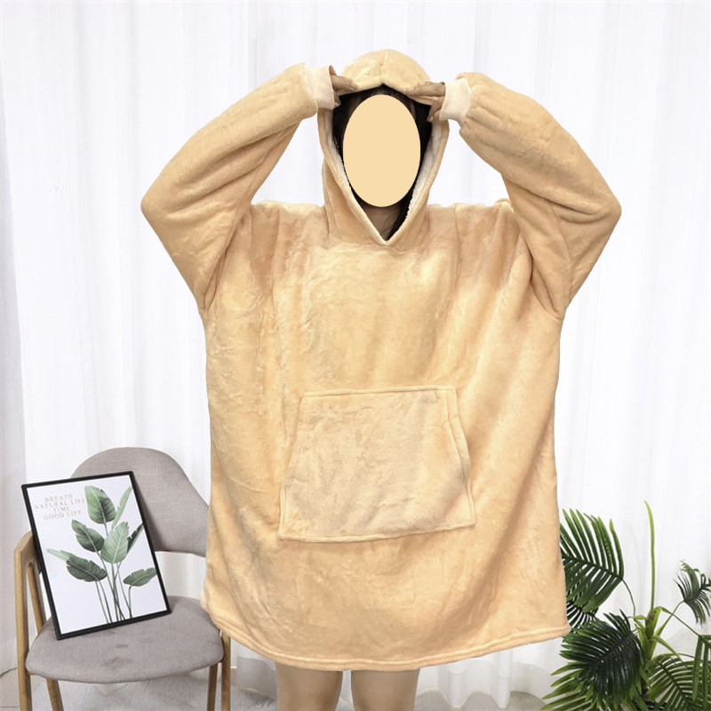 新型の怠け者服の頭をかぶせて帽子式の絨毯をつかんで保温します。|undefined