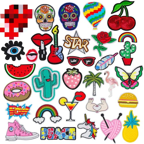 Embroidered cloth stickers for children, cartoon cloth stickers, DIY clothes, bags, pants decorative patches, factory direct sales