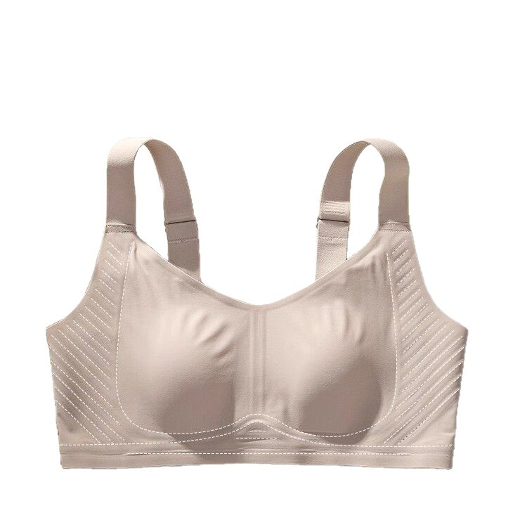 大きな胸を小さくする女性用下着、夏用極薄シームレスウサギ耳大きいサイズ夏用胸縮小・垂れ防止ブラジャー|undefined