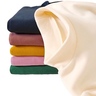 children children's De velvet bottoming shirt half turtleneck top inner wear warm spring and autumn clothes middle and big children's underwear winter