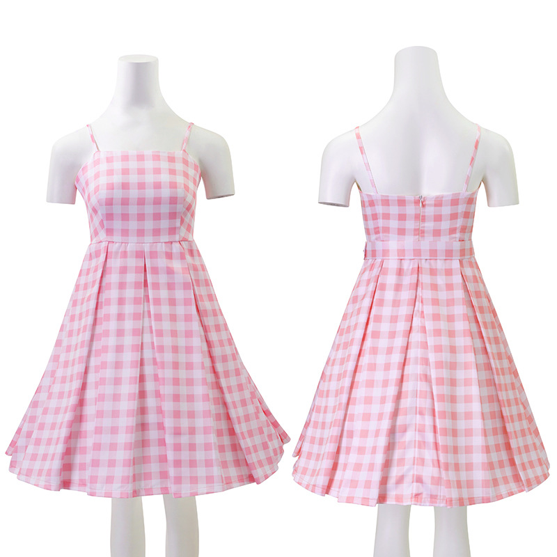 Barbie Kenny traje cos ropa Kenny playa vestido rosa Cosplay conjunto completo