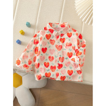 M 36246 Oil painting print shirt �ͻ�����ӡ�������羳��