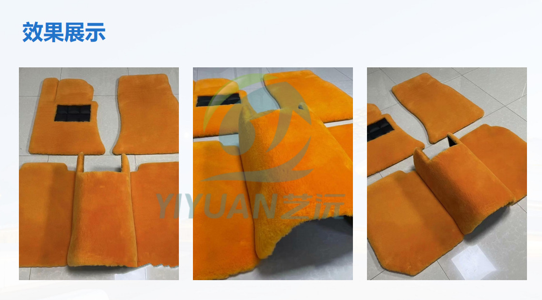 Factory direct sales of car-specific floor mats, thickened and reinforced with curved yarn carpet style, with positioning clips