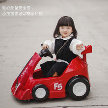 儿童卡丁车电动双驱车可坐宝宝小孩四轮遥控赛车男女充电玩具电车