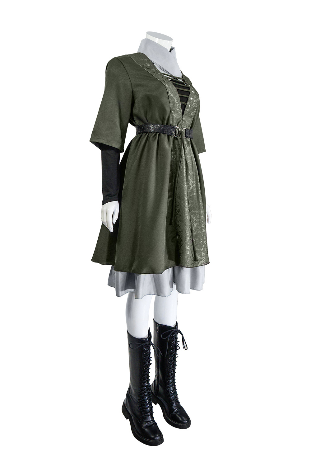 Game Elden Ring Melenina Fire Woman Cosplay Costume, Magic Teacher Lann's Elden Ring Cosplay Costume