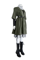 Game Elden Ring Melenina Fire Woman Cosplay Costume, Magic Teacher Lann's Elden Ring Cosplay Costume