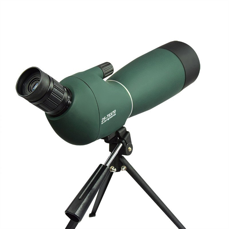 工厂批发新品望远镜单筒 25-75X观鸟镜高清高倍可连接手机拍照