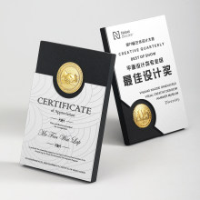 大理石奖牌定 制定 做经销商荣誉合作纪念牌匾颁奖创意授权牌订制