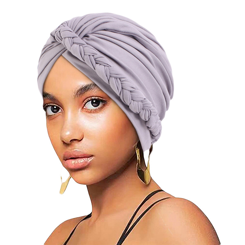 Bo Mi Feng twist braid headscarf hats ethnic hat worship jdt-26