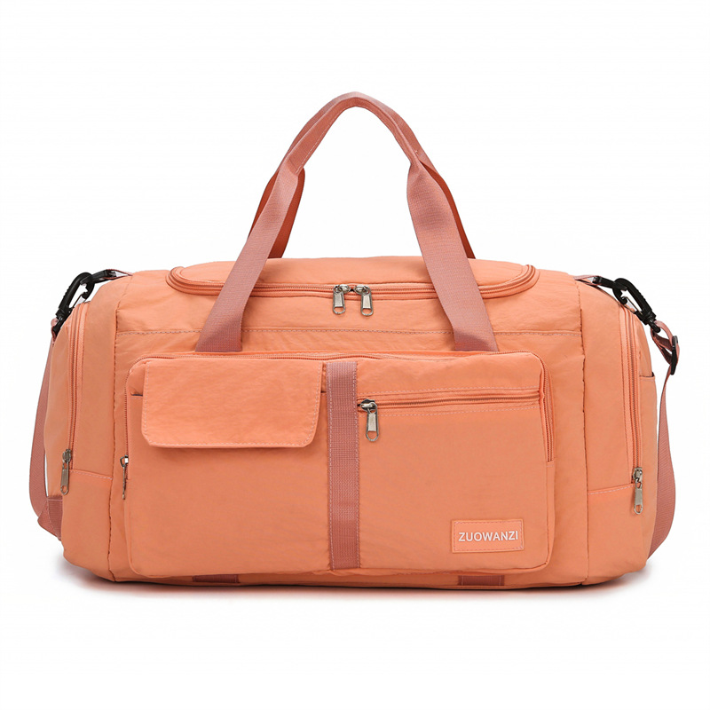 Bolsa de viaje de gran capacidad, mochila desmontable de hombro único, bolsa de almacenamiento de yoga, equipaje de viaje, bolsa de deporte portátil