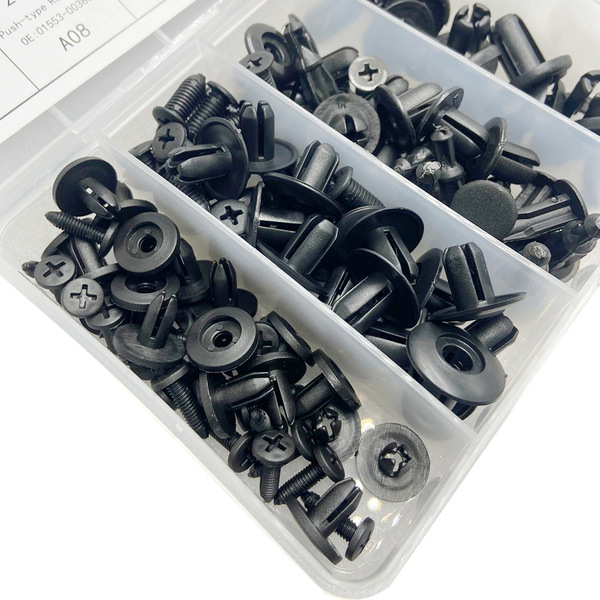 Cross -border 100pcs box buckle 6 kinds of car universal buckle set…