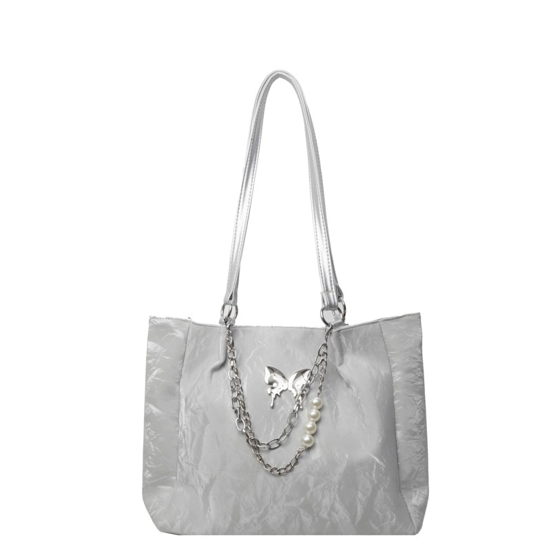 Capacious shoulder bag, summer one-shoulder bag, for students
