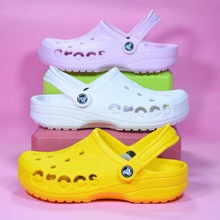 Cross Bei Ya Hollow Couple Hole Shoes Outdoor Star Breathable Baotou EVA Sandals Beach Shoes