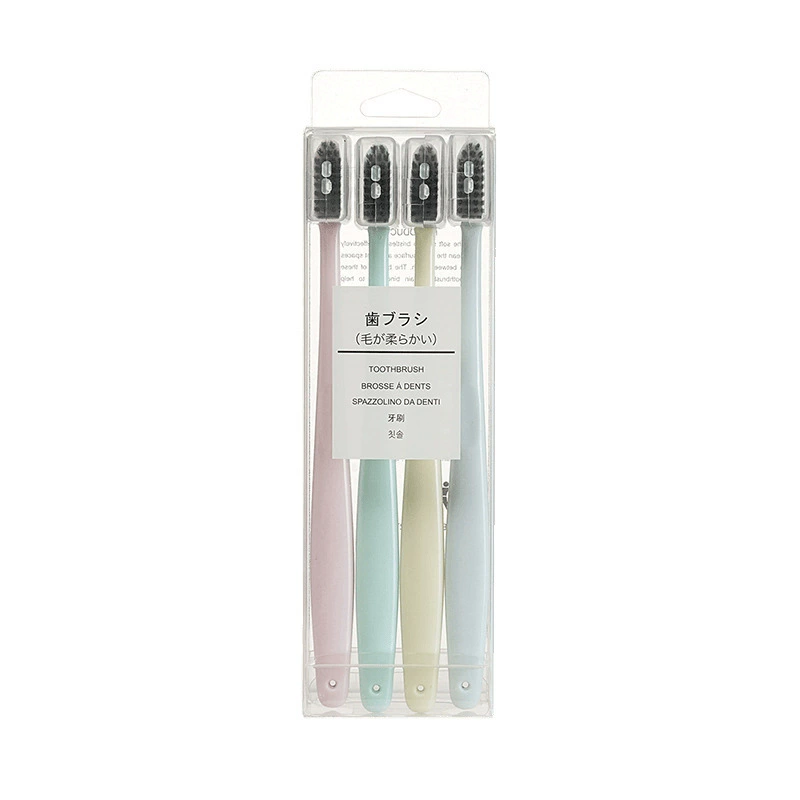 Japanese protective case for adults, soft toothbrush