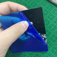Волшебное отражающее зеркало Нижний взгляд на карточный артефакт Маджонг Покер Пай Девять Взгляд на карточку Знать Зеркальный реквизит