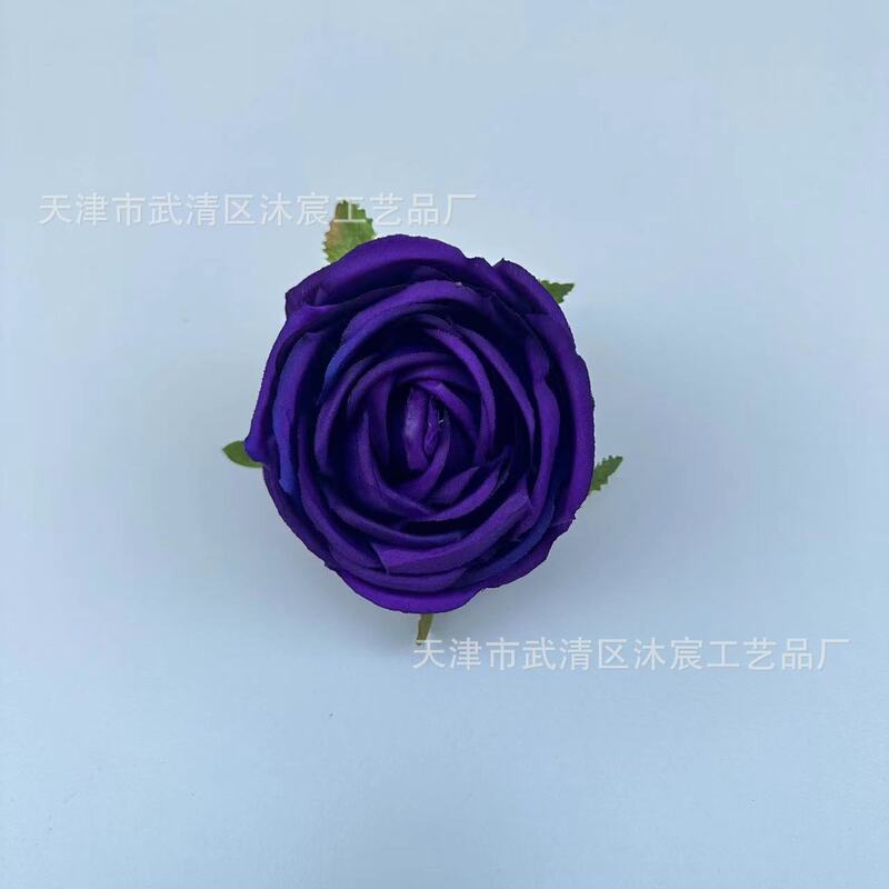 模造皇妃バラの花の頭は花の壁の偽の花のヘアピンのヘアピンの髪飾りdiyの髪飾りのアヒルの口のサイドクリップを模倣します。|undefined