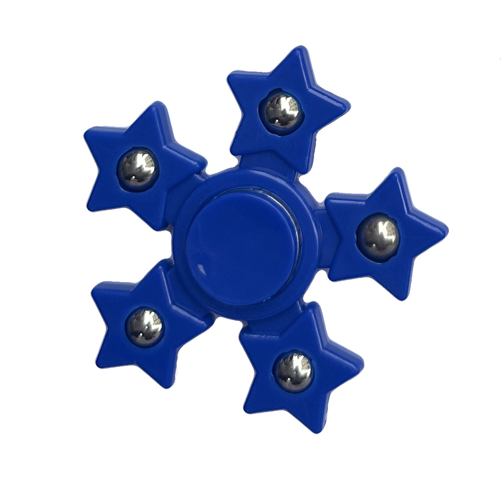 [Classic color five-bead style] Blue five-star five-pointed star
