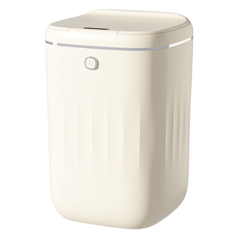 Toilet, Living Room, Kitchen, Smart Trash Can, Light Luxury Smart Trash Can with Lid, Automatic Flip-Top Trash Can Wholesale