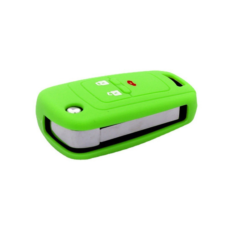 Funda plegable de silicona 3 teclas para Chevrolet Cruze Aveo control remoto