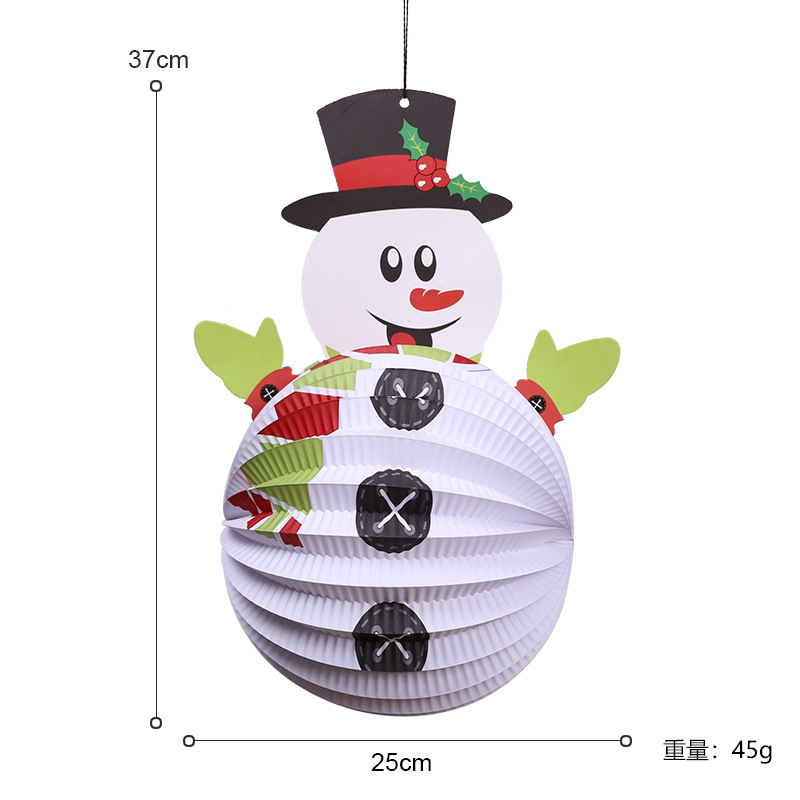 国境を越えた新しいクリスマス装飾シーンのレイアウトクリスマスツリーの装飾品高齢者の装飾クリスマス熱気球の装飾品|undefined