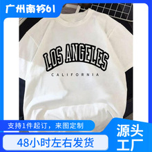 Los Angeles Print Female Tee T-Shirt 90s Print Tshirts Lady