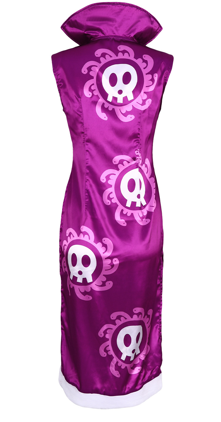 One Piece: Boa Hancock | Snake Princess Purple Cheongsam Cosplay