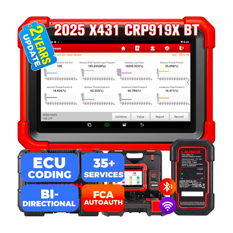 元征 X431 CRP919X BT Engine Analyzer Code Reader汽修--全球版