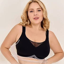 大码文胸;无痕文胸;软支撑文胸