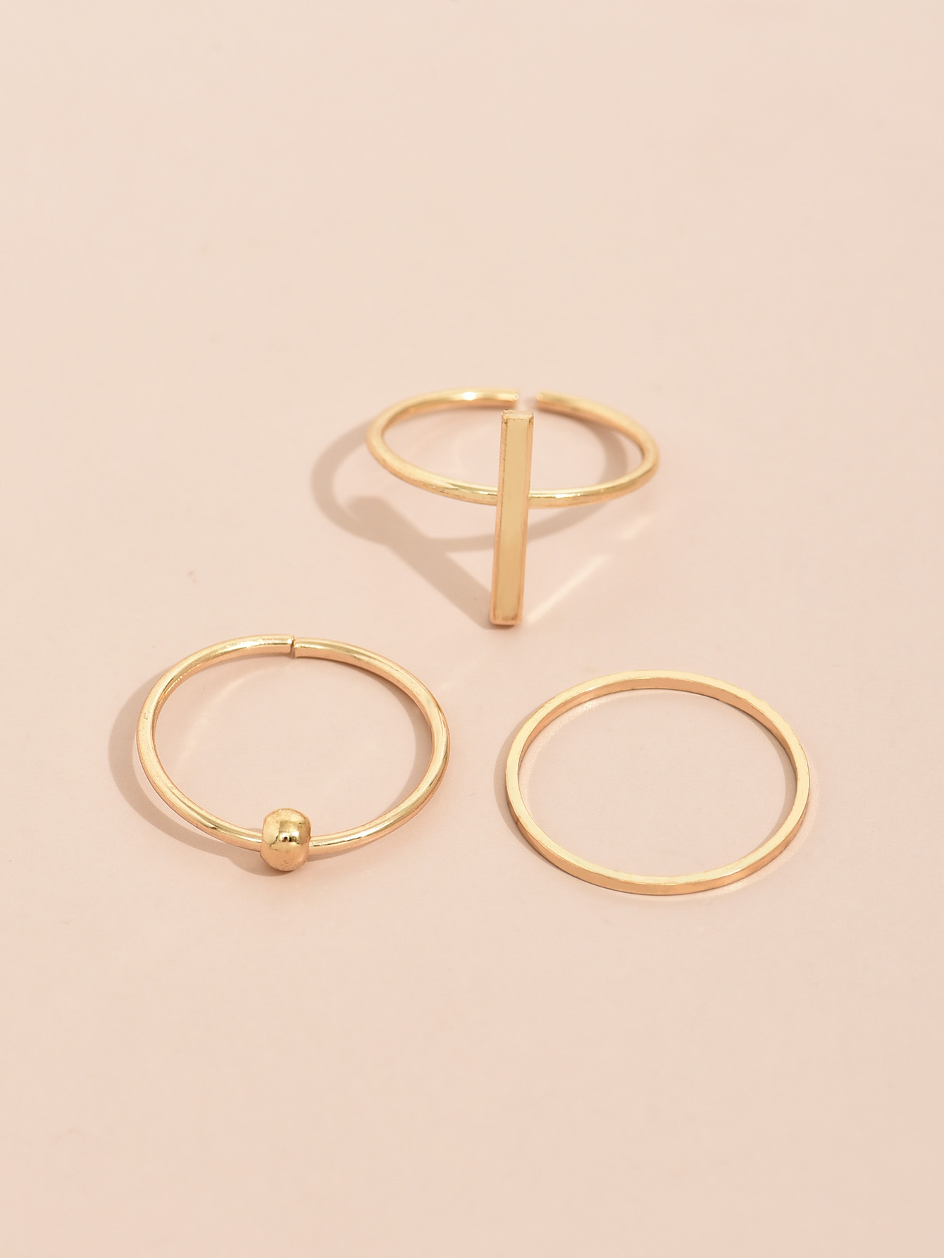 Wholesale Jewelry Retro Cross Thin Ring Combination Set Nihaojewelry display picture 3