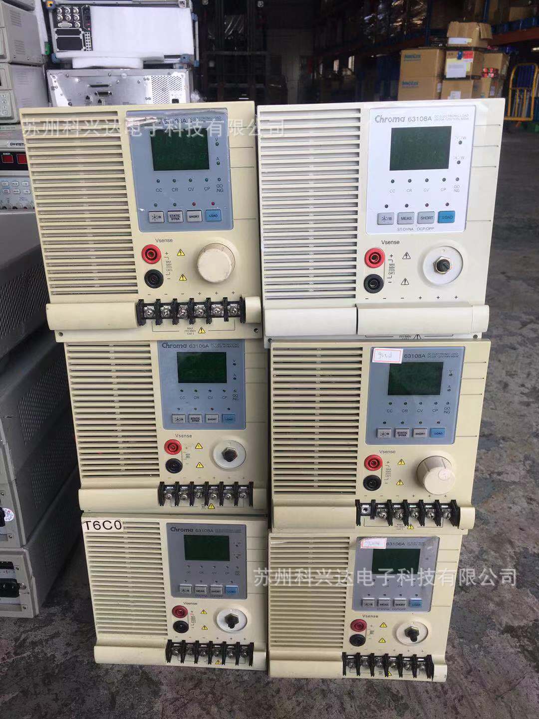 供应回收Chroma 63106A 63107A 63108A 电子负载