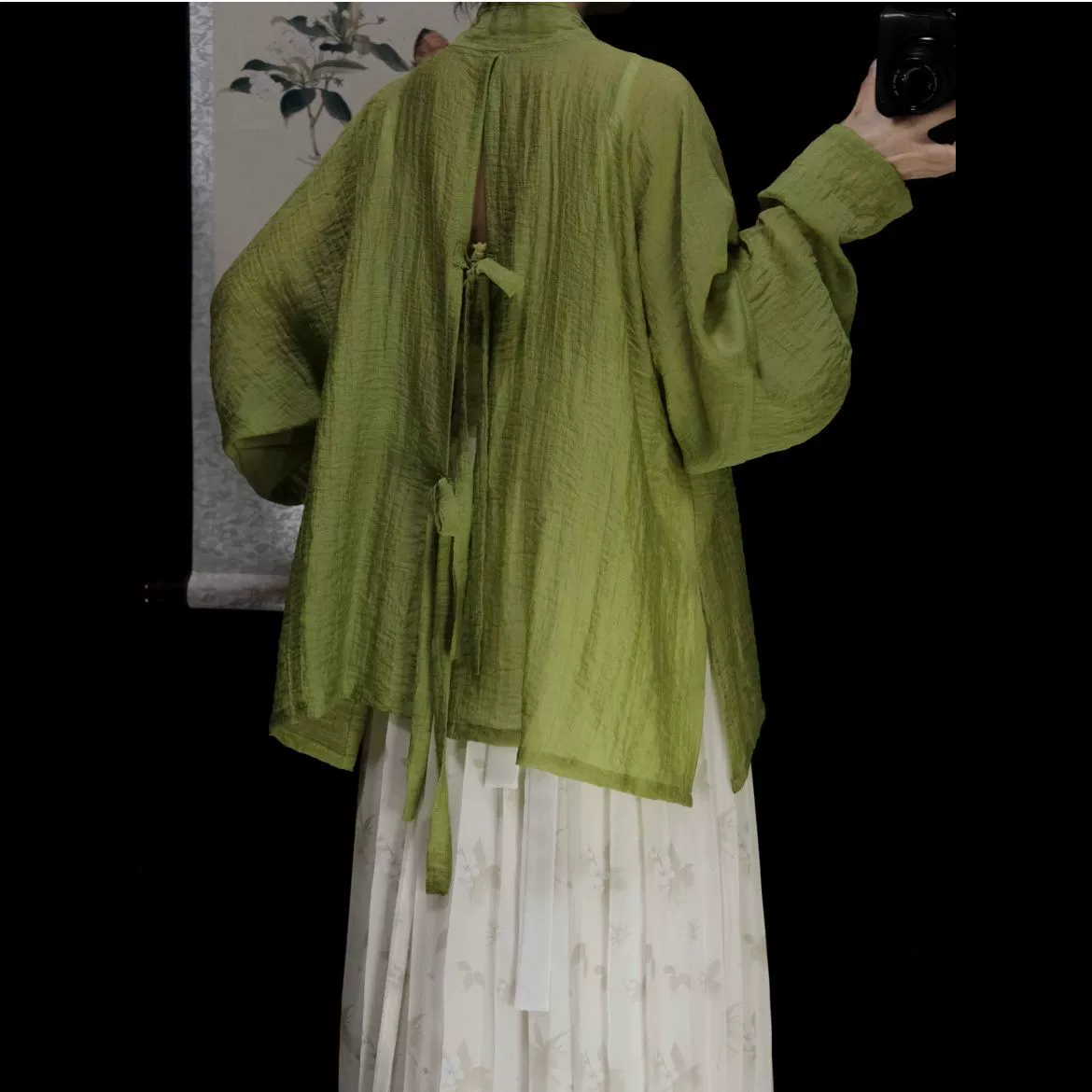 Cai Hongxuan Оригинальный Hanfu [Xiaoqingti] Ежедневные рукава самолета