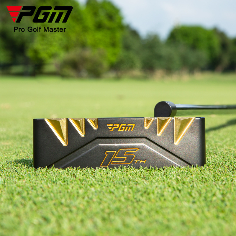 Gậy putter golf PGM kỷ niệm 15 năm, đầu gậy thấp, dễ chịu lỗi — TUG039-Vàng Đen