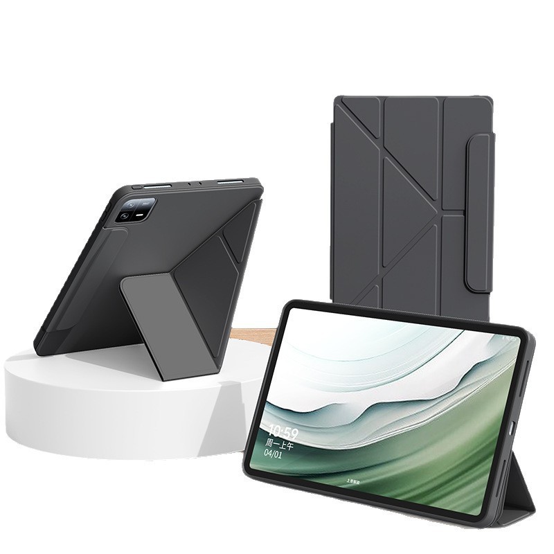 适用小米平板7保护套11.2英寸带搭扣XiaomiPad5软壳6SPro12.4皮套|undefined