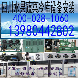 四川水果冷库果蔬冷库水果保鲜库 保鲜库冻库冷藏库低温库，