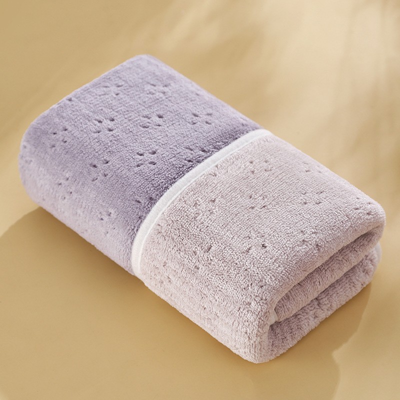 친스킨 코튼 투톤 페이스 타올 (클라우드 그레이)