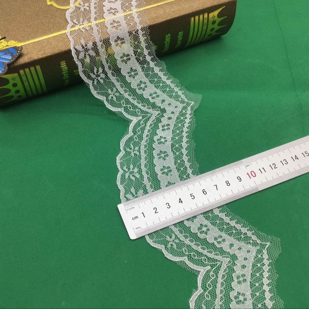 蕾丝花边j弹力花边睫毛花边厂家直销长期现货供应900A#宽度6CM