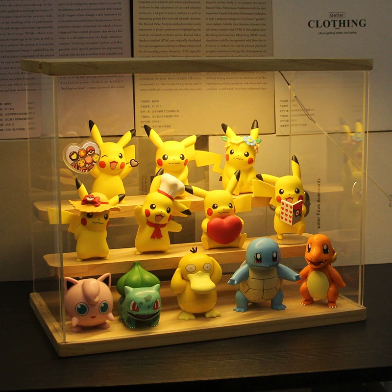 Фигурка-пикачу декоративная кукольная модель Pokémon маленький огненный дракон слепой бокс кукла для мальчиков и девочек